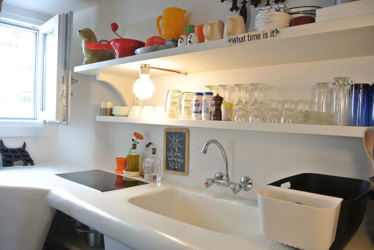 הוילה Eclectic & Artistic House In Mykonos Town מראה חיצוני תמונה