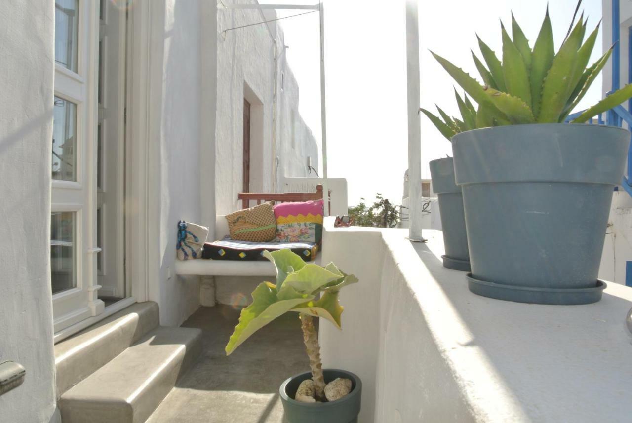 הוילה Eclectic & Artistic House In Mykonos Town מראה חיצוני תמונה
