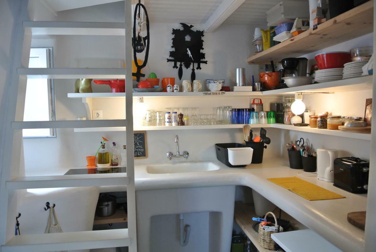 הוילה Eclectic & Artistic House In Mykonos Town מראה חיצוני תמונה