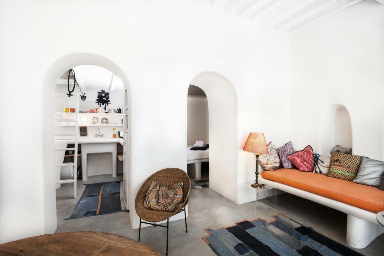 הוילה Eclectic & Artistic House In Mykonos Town מראה חיצוני תמונה